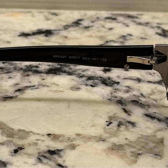 Prada Black Sunglasses silver fram - Picture 5 of 5